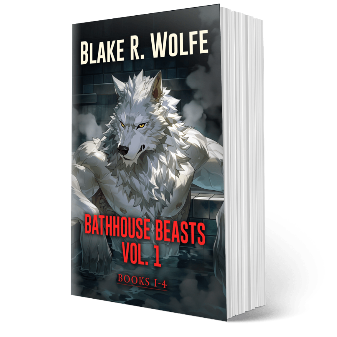 Bathhouse Beasts Vol 1: Books 1-4 - Signed Paperback -- mm paranormal shifter romance