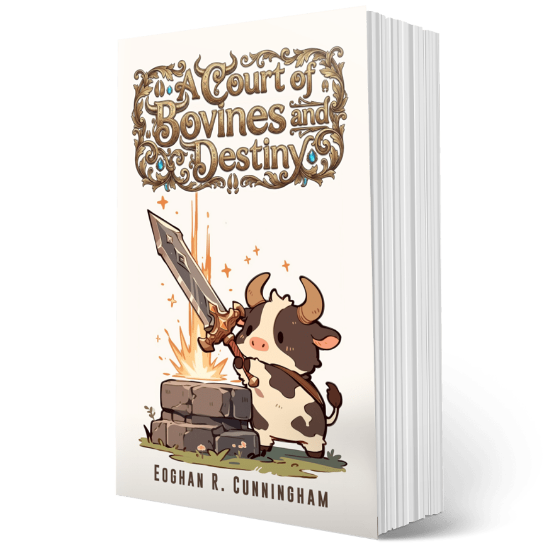 A Court of Bovines and Destiny - Signed Paperback