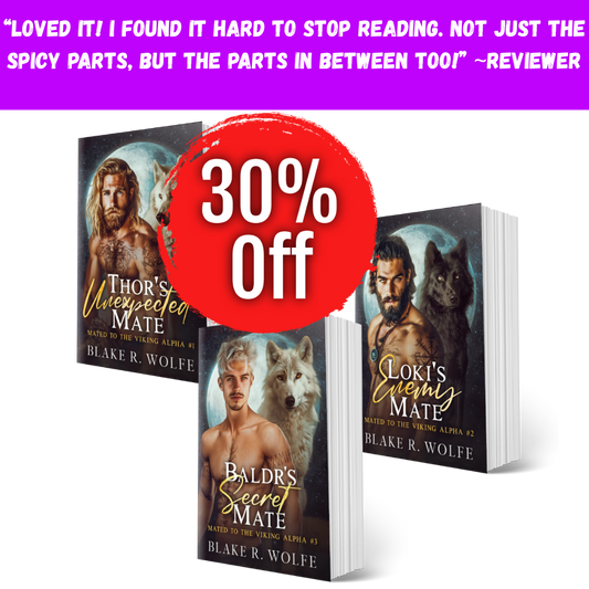 Mated to the Viking Alpha Bundle - Signed Paperbacks