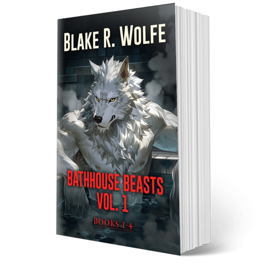 Bathhouse Beasts Vol 1: Books 1-4 - Signed Paperback -- mm paranormal shifter romance