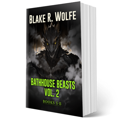 Bathhouse Beasts Bundle Vol. 1-3 - Signed Paperback -- mm paranormal shifter romance
