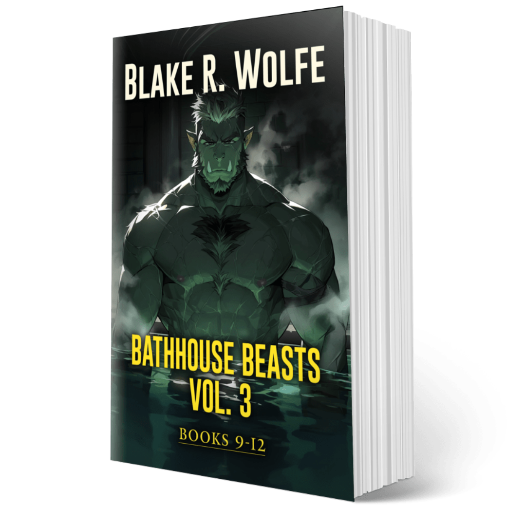 Bathhouse Beasts Vol 3: Books 9-12 - Signed Paperback -- mm paranormal shifter romance
