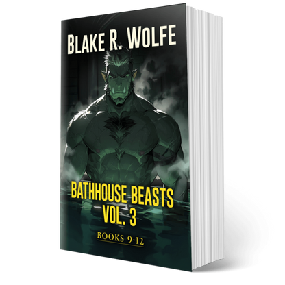 Bathhouse Beasts Bundle Vol. 1-3 - Signed Paperback -- mm paranormal shifter romance