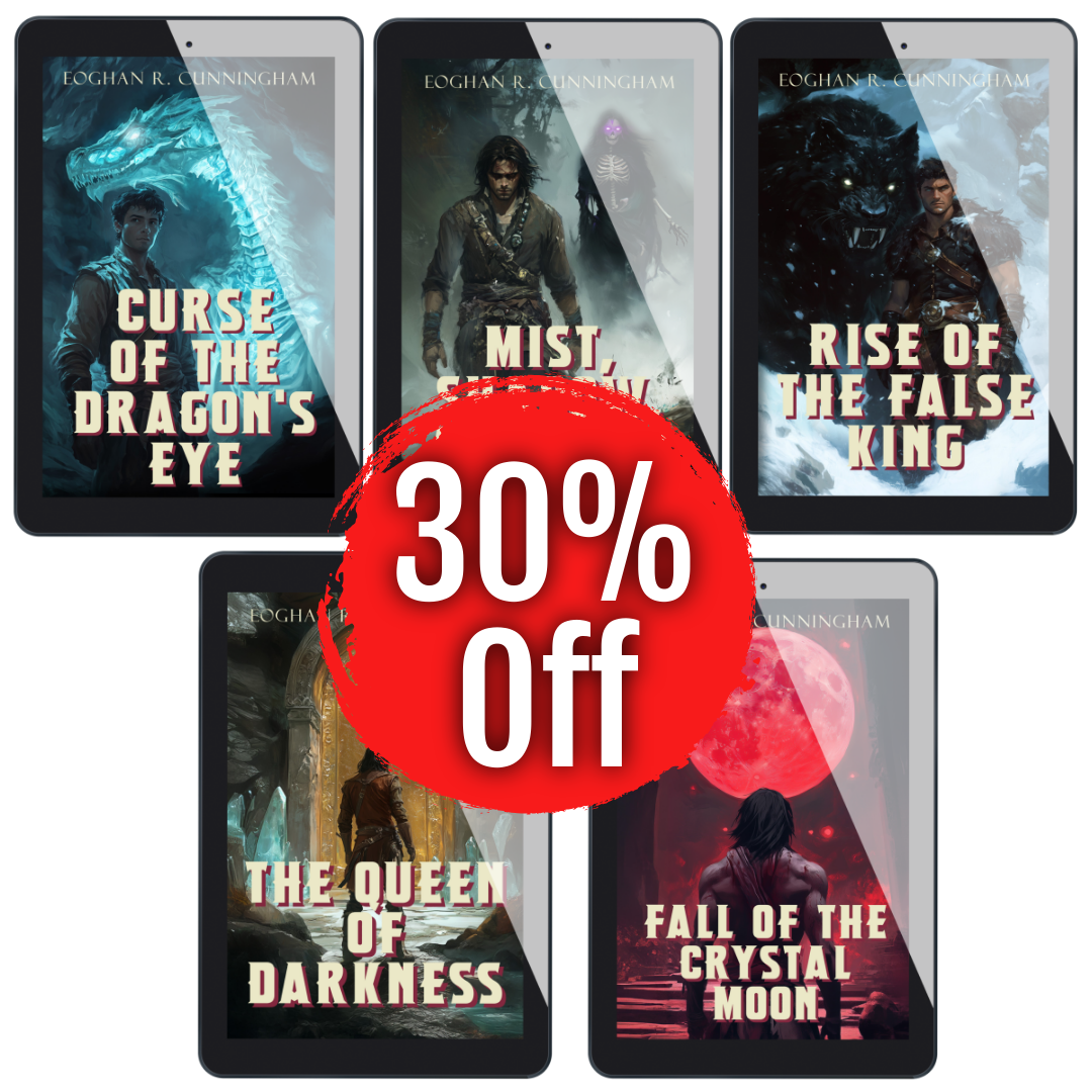 Crystalline Dragons Saga Bundle - E-Book - LGBTQ Epic Fantasy
