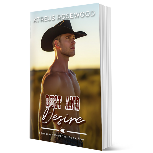 Dust and Desire - Sagebrush Cowboys #5 - Signed Paperback