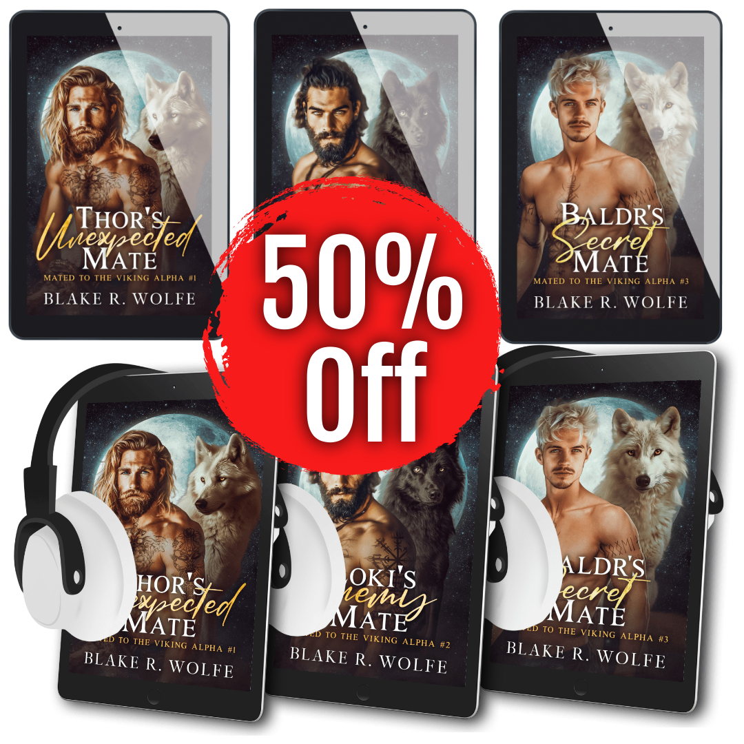 Mated to the Viking Alpha Super Bundle - E-Book + Audiobook - Paranormal MM Romance