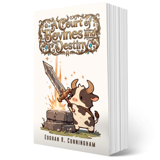 A Court of Bovines and Destiny - Signed Paperback