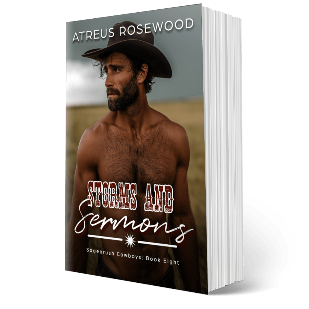 PREORDER Storms and Sermons - Sagebrush Cowboys #8 - Signed Paperback