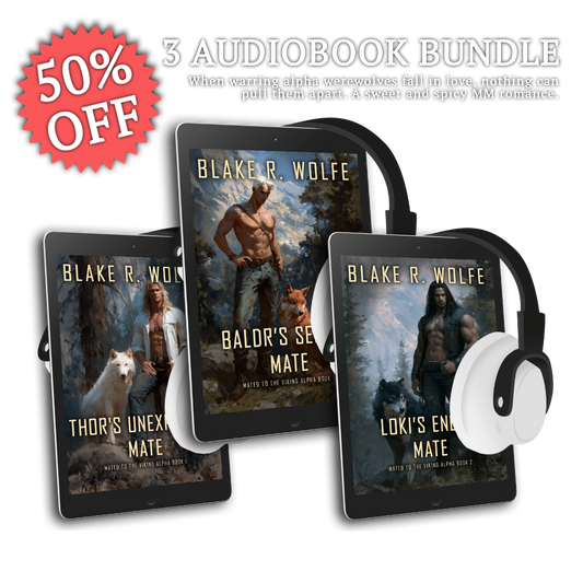 Mated to the Viking Alpha Bundle - Audiobook - Paranormal MM Romance
