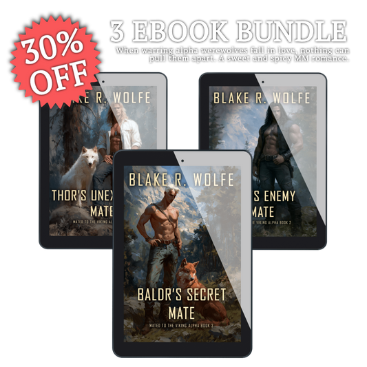 Mated to the Viking Alpha Bundle - E-Book - Paranormal MM Romance