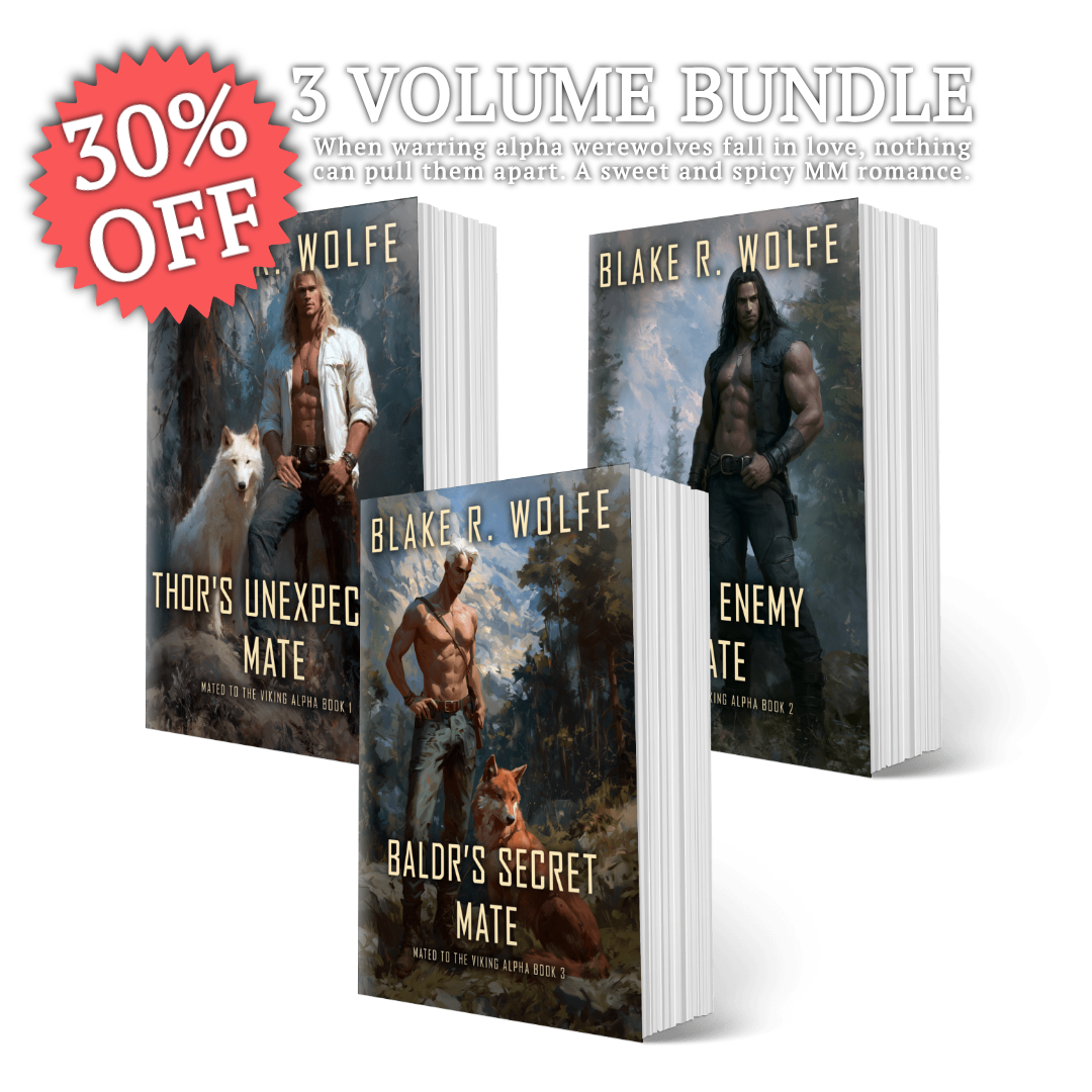 Mated to the Viking Alpha Bundle - Signed Paperbacks - Paranormal MM Romance