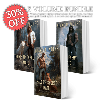Mated to the Viking Alpha Bundle - Signed Paperbacks - Paranormal MM Romance