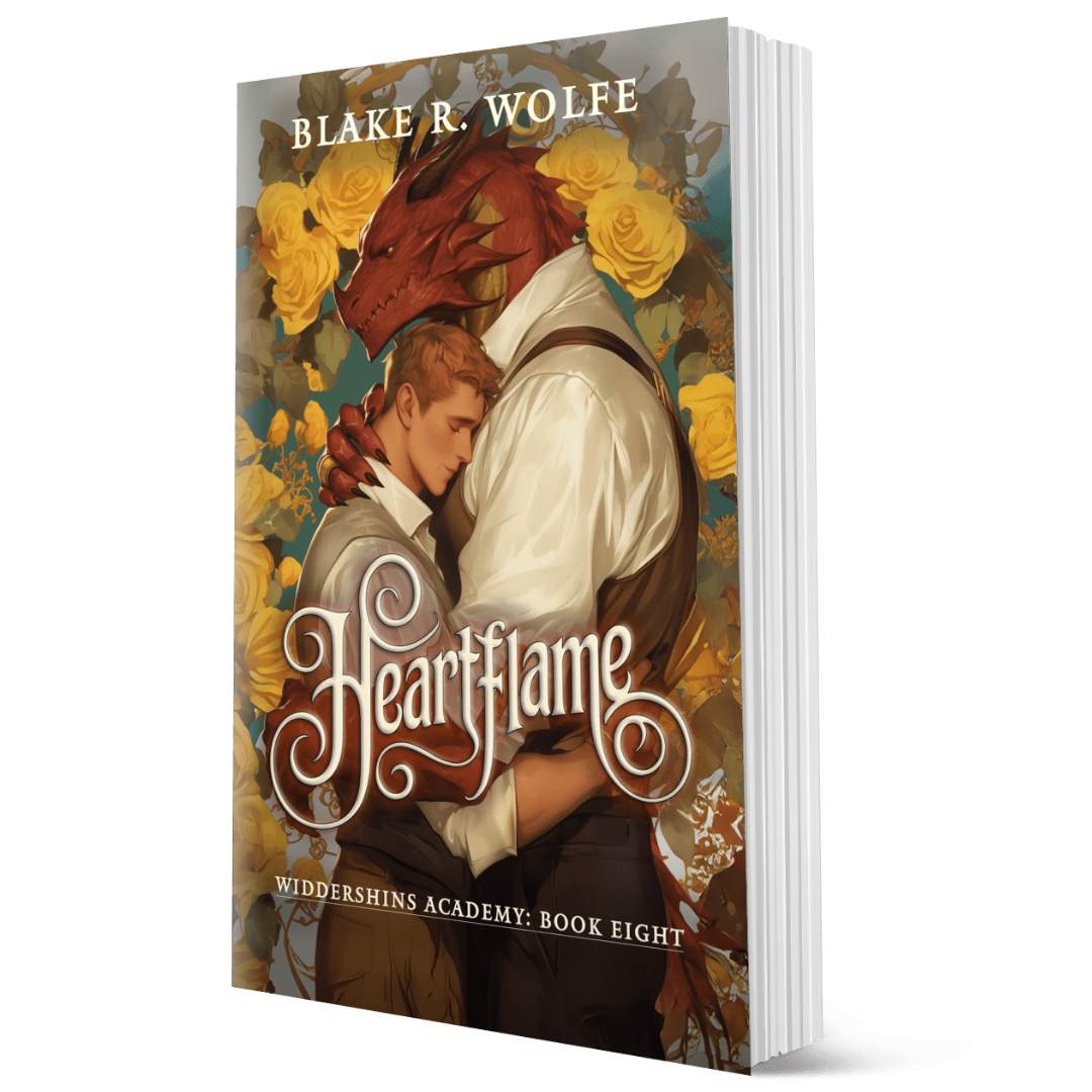 PREORDER Heartflame (Widdershins #8) - Signed Paperback - MM Academy Romance