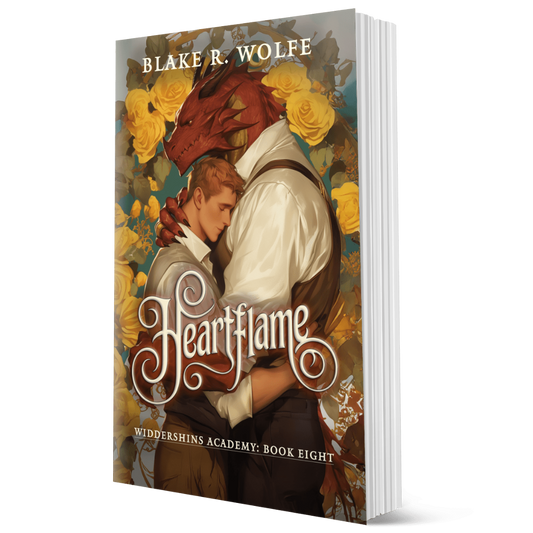PREORDER Heartflame (Widdershins #8) - Signed Paperback - MM Academy Romance